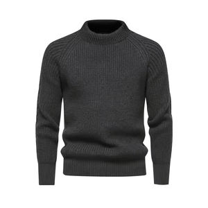 Suéter Personalizado para Hombre, Ropa de Punto Personalizada, Suéteres con Cuello Alto y Forro, Sudaderas con Capucha, Suéteres de Punto Ajustados - Product Image 4