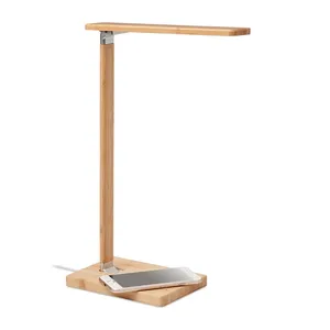 NEAT <b>LIGHT</b> <b>Bamboo</b> Wireless Lamp Ecological Office Supplies Gadgets - Product Image 5