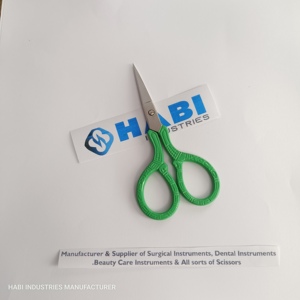 Tijeras Profesionales para Manicura Verdes con Mango Elegante, Tijeras Pequeñas para Cortar Hilo de Bordar al por Mayor, Suministros de Fuente Confiable - Product Image 3