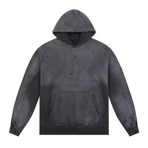 Sudadera con Capucha Unisex de Invierno, Personalizada, Vintage, Lavada al Ácido, 100% Algodón, con Estampado Digital, Verde Premium - Product Image 1