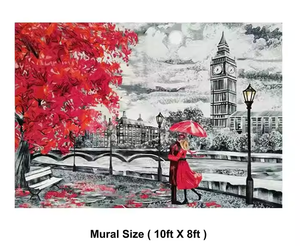 Mosaïques murales classiques traditionnelles pour l'intérieur des hôtels, design mural moderne, résistantes à l'eau, écologiques, découpées à la main, multicouches, 10 mm - Product Image 2