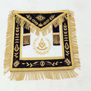 Tablier Master Mason avec broderie Tabliers Master Mason de haute qualité - Product Image 2