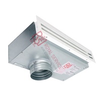 Système Havc Acier galvanisé Isolation de la distribution d'air Prise d'air linéaire Boîte de plénum avec fente linéaire Grilles