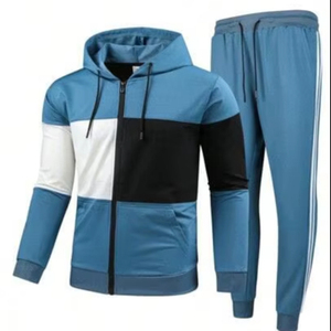 Chándal de Invierno Personalizado para Hombre, con Capucha, Color Sólido, 100% Algodón, Ropa Casual de Moda, Talla Adulto, Gran Venta - Product Image 1