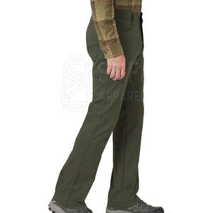 กางเกงยีนส์ผู้ชาย OEM สั่งทำโลโก้ ขายส่ง ทรงตรง กระดุมกลาง คุณภาพสูง กางเกงยีนส์ลำลอง - Product Image 5