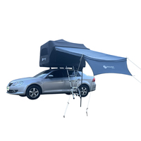 Tente amphibie gonflable OEM de toit SUV pour le camping Tente gonflable de toit de voiture OEM Couverture souple