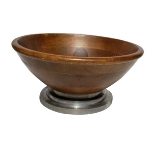 Producto de Venta caliente, recipiente de fruta seca de alta calidad, cuenco de madera, vajilla para el hogar y el Hotel, decoración, cuenco para servir ensalada de verduras - Product Image 4