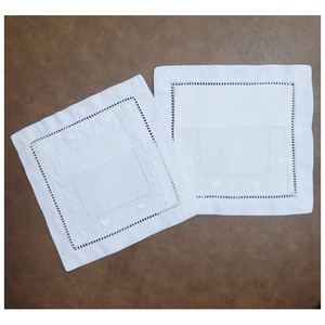 Fabricant Broderie Blanc Belle Coeur Sachet Oreiller Ajouré Sachet Sac Blanc Coton de Haute Qualité Quang Thanh Broderie - Product Image 2