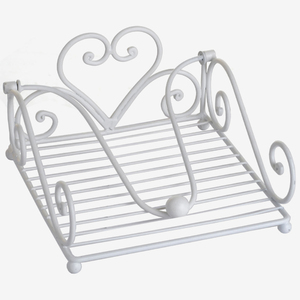 Wrought Iron Wire Napkin Holder Basket - Product Image 4