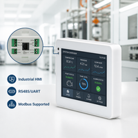Nuevo Panel PC Industrial Android de 5 Pulgadas con Wi-Fi, PoE, RS485/RS232 para Automatización de Edificios y Control de Equipos Compactos