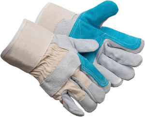Guantes de Trabajo de Cuero Vacuno Resistentes y Duraderos de AQDAS INDUSTRIES, Resistentes al Aceite, Anti-Impactos, Personalizables para Conducir Camiones - Product Image 2
