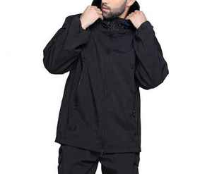 Chaqueta Cortavientos de Invierno para Hombre UNIQUEGYM, Impermeable, Ecológica, Estilo Urbano, Tipo Bomber - Product Image 3