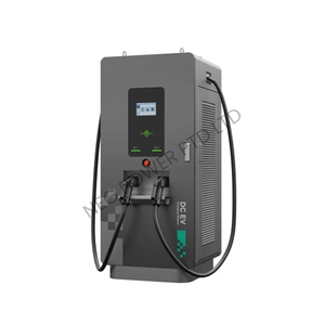 Nouvelle station de charge DC pour véhicule électrique contrôlée par APP NEG chargeur rapide au sol refroidissement par air 2 pistolets utilisation commerciale publique - Product Image 1
