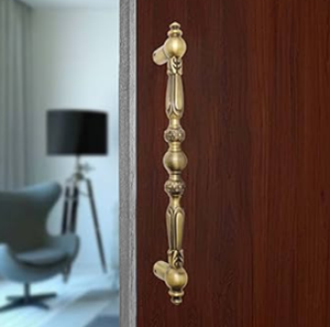 Porte d'entrée en métal intemporel plat retirer design classique et raffiné adapté à la maison moderne et traditionnelle au prix de gros - Product Image 1