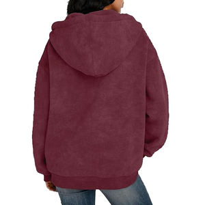 Sudaderas con capucha con cremallera y lavado ácido de alta calidad para hombre, ropa de calle de gran tamaño con logotipo personalizado, sudaderas con capucha, proveedor OEM al por mayor - Product Image 4