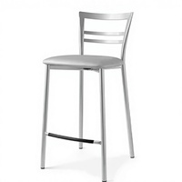 Tabouret fixe moderne en métal avec structure tubulaire en acier pour cuisines, îlots, bars, écoles - Design élégant, diverses finitions disponibles