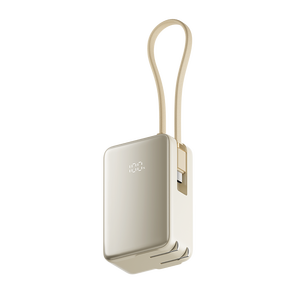แบตสำรอง Mi 5000mAh 33W 3-in-1 สีขาวมุก รองรับ PD QC ชาร์จเร็ว พร้อมหน้าจอ LED ขนาดกะทัดรัด 163 กรัม  อะแดปเตอร์ชาร์จไฟแบบติดผนัง - Product Image 5