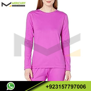 Solid Underwear for Women Long Johns Women with Fleece Lined Base Layer Women Sleep Wear Skin Fit Tights <b>Top</b> and Pants for Girls - Product Image 4