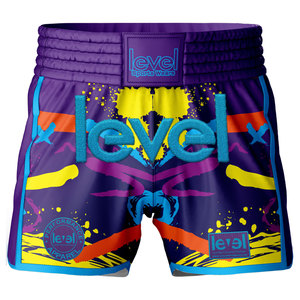 Shorts de MMA BJJ Sin Gi de Doble Capa con Forro de Compresión, Corte Alto con Abertura, Tejido Duradero, Suave y Transpirable - Product Image 1