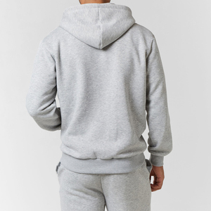 ชุดวอร์มสองชิ้นสำหรับผู้ชายกางเกงมีฮู้ดแบบรูดซิปใส่สบายสำหรับฤดูหนาว - Product Image 6