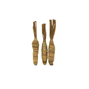 Hot Sale Water Hyacinth Carrot Chew Toy Natural Eco Friendly Pet Toy - Product Image 1