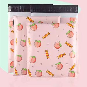 Sacs postaux écologiques recyclables personnalisés sacs en poly pour vêtements avec logo imprimé et nom de marque - Product Image 4