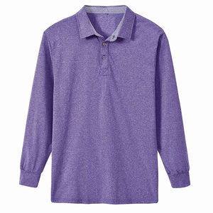 Custom logo Men <b>Golf</b> <b>Polo</b> Full <b>Sleeve</b> <b>Polo</b> Shirts 100% Combed Cotton Sustainable Men Casual <b>Polo</b> Eco Friendly - Product Image 2