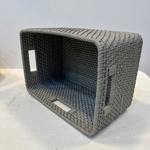 Cesta de Almacenamiento Rectangular de Ratán Natural de Lujo Doanket con Cuerda de PP, Diseño Ecológico Multiusos - Product Image 6