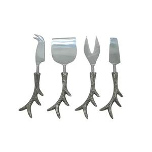 Juego de cuchillos para queso de acero inoxidable de diseño clásico con mango de mármol, estilo moderno de lujo, aptos para lavavajillas para uso doméstico y restaurante - Product Image 6