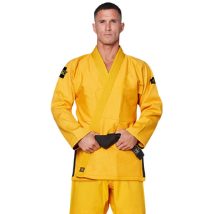 Traje de Jiu Jitsu brasileño personalizado para adultos, Kimono BJJ, técnica de corte automatizado, ropa deportiva bordada personalizada para artes marciales - Product Image 1