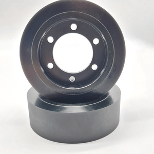 Fabrication Roue d'entraînement en polyuréthane solide à charge lourde de taille personnalisée Petite roue d'entraînement d'alimentation en polyuréthane robuste de 1 ''2'' - Product Image 4