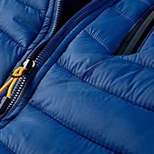 Veste matelassée Streetwear pour homme-Couleur personnalisée Logo avant Veste d'hiver écologique et respirante - Product Image 6