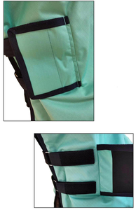 2025 couverture de cheval de participation d'hiver personnalisée tapis de cheval couverture de cheval avec couverture de cou détachable couverture imperméable - Product Image 4