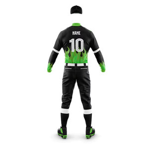 Uniforme de Béisbol Unisex, Jersey y Pantalones, Diseño Impreso, Entrenamiento en Equipo, Transpirable, Absorbe la Humedad, Tallas Grandes, Colores Personalizados - Product Image 6