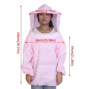 <b>Bee</b> Keeping Jacket Ventilated Protective Apiary <b>Suit</b> Durable Polyester Waterproof Plus Size Breathable Sting Proof Outfit - Product Image 3