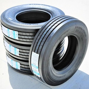 Neumáticos de tracción 11R24.5 para transporte de larga distancia, neumáticos comerciales |   Camión comercial DL07 11R24 con 5 neumáticos - Product Image 1