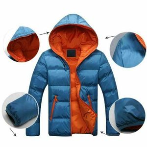 Veste matelassée à capuche rembourrée pour homme - Product Image 1