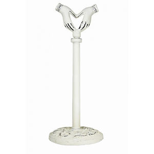 Soporte de papel de cocina de remolino de hierro forjado - Product Image 4