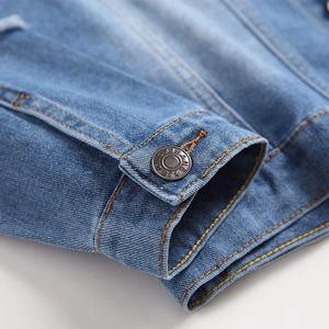 Chaqueta de Mezclilla de Algodón para Hombre de Alta Calidad, Estilo Casual para Invierno, OEM, Venta al por Mayor, Proceso de Recubrimiento Personalizado, Estilo Formal - Product Image 3