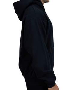 Sweat à capuche bleu marine personnalisé | Fabricant OEM ODM | Sweat à capuche de qualité supérieure en vrac en gros - Product Image 4