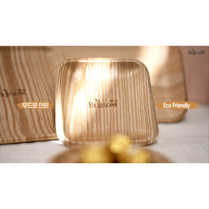 Assiette carrée en tissu de bois de TAEYANG INT durable et pas facilement déchirée pour les plats et les assiettes - Product Image 5