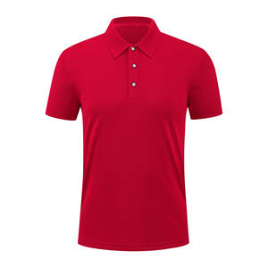 Chemise d'été tendance pour homme, style professionnel, en maille anti-plis, couleur unie, avec logo personnalisé OEM brodé ou imprimé, col à revers, style tendance sur les réseaux sociaux. - Product Image 5