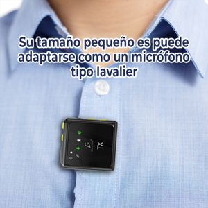 ไมโครโฟนไร้สายแบบหนีบปกเสื้อ TYP-C แบบสองช่องสัญญาณ คอนเดนเซอร์ พร้อมรูปแบบการรับเสียงรอบทิศทาง แบบเสียบใช้งานได้ทันที คุณภาพการบันทึกเสียงที่ดี - Product Image 3