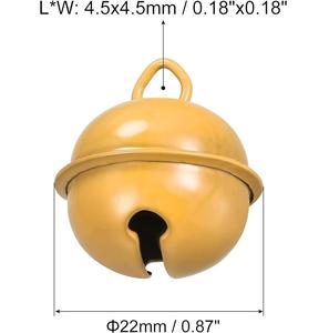 À la mode Jingle Bell Noël Meilleur Vendeur de 2025 Coloré Festival Décoration De Mariage Assortiment De Perles En Vrac DIY Pendentifs Pour Animaux De Compagnie - Product Image 4