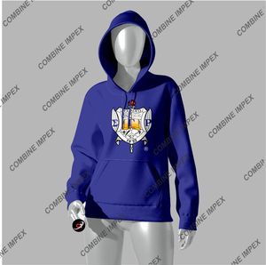 Venta al por mayor de alta calidad Sigma Gamma Rho sudadera con todo tinte sublimación impresión Chenille 3D bordado Eco telas OEM ODM - Product Image 2