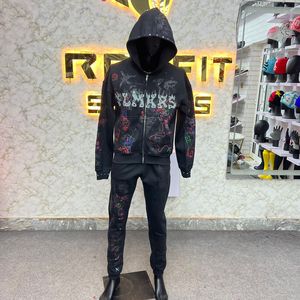 Toutes les couleurs Plus Size Nouveau style Le client a exigé bas prix Zipper Tracksuit pour hommes Style unique Nouveau Design Mens Tracksuits - Product Image 4