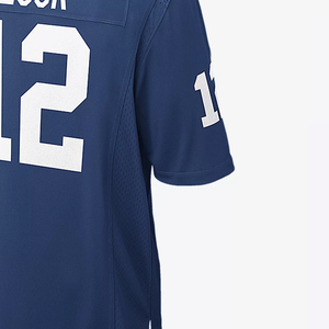 Camiseta de Fútbol Personalizada de Manga Corta 2025 (Andrew Luck) Servicio OEM Disponible 100% Poliéster Color Personalizado Impermeable Transpirable - Product Image 5