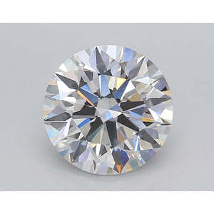 เพชรทรงกลม 2.27 กะรัต ผลิตในห้องปฏิบัติการ คุณภาพ IF/E  ทรงเจียระไนเยี่ยม ความสะอาดระดับ VS2 สำหรับทำเครื่องประดับ ได้รับการรับรองจาก IGI - Product Image 2