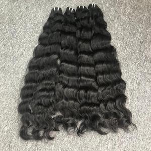 Extensiones de cabello humano Remy virgen 100%, paquetes de ondas profundas sueltas de Color Natural, ondas crudas de un solo donante de Vietnam - Product Image 5