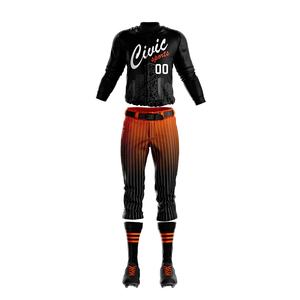 Conjunto de uniforme de béisbol OEM, uniforme de pantalón y Jersey con número bordado personalizado - Product Image 1